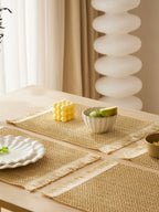 Roslin Woven Fringe Placemats
