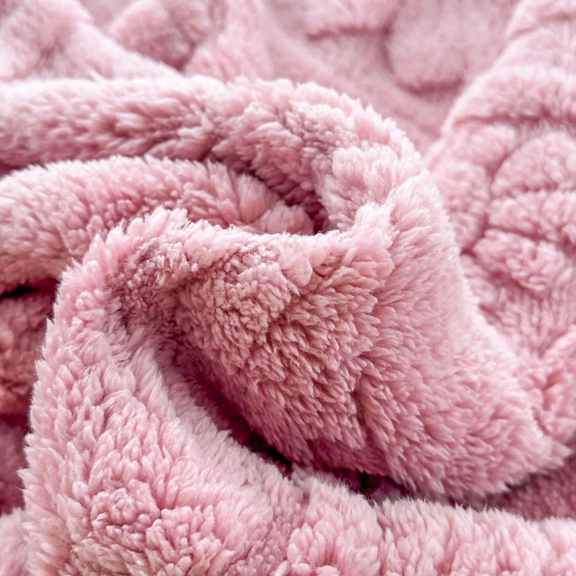 Cascade Plush Floral Textured Throw Blanket