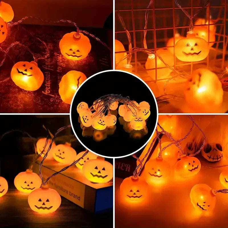 Halloween Pumpkin String Lights