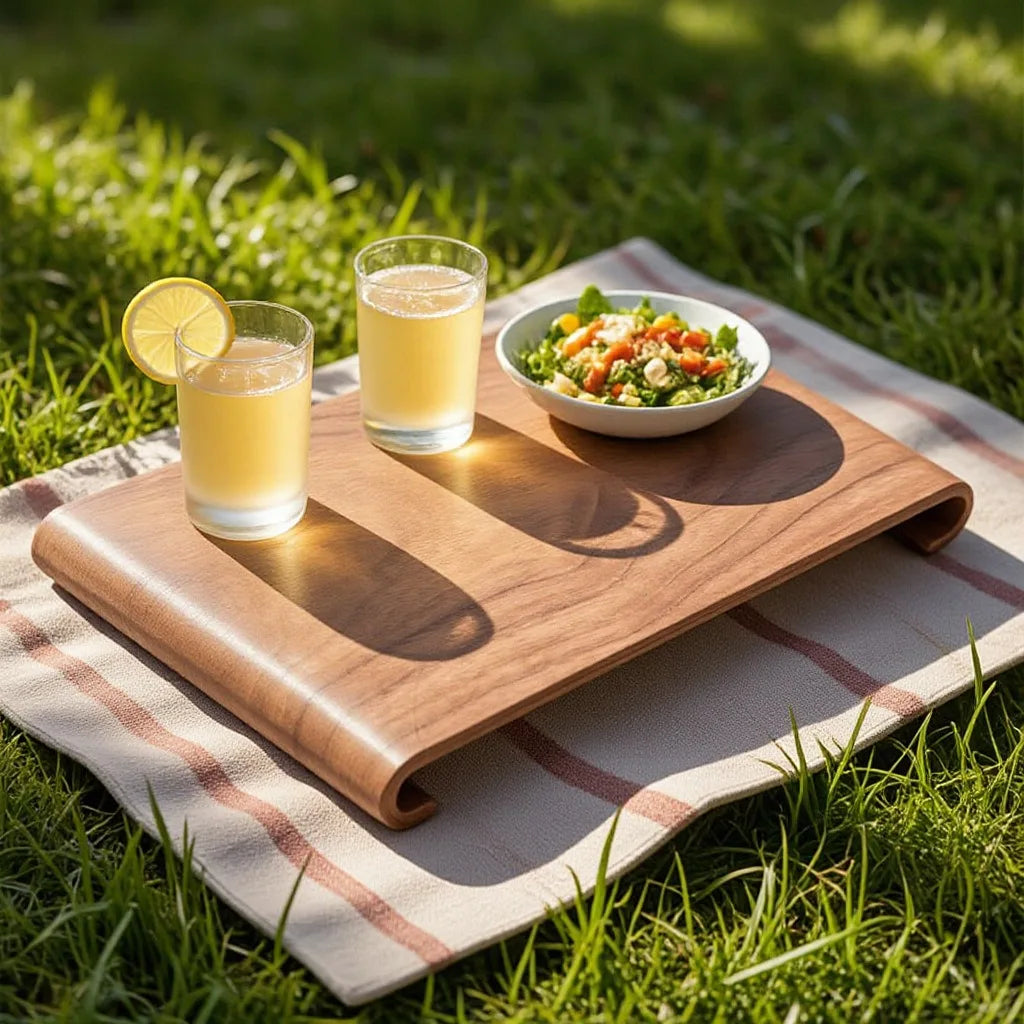 Kenji Walnut Serving Tray
