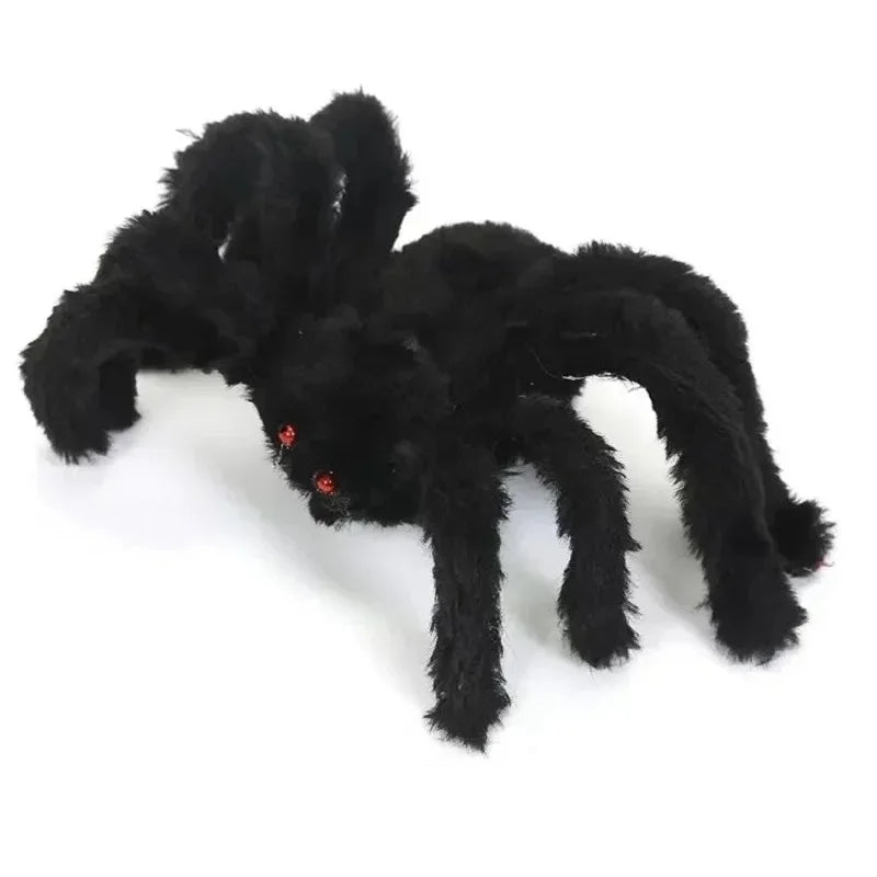 Giant Plush Spider Halloween Decoration