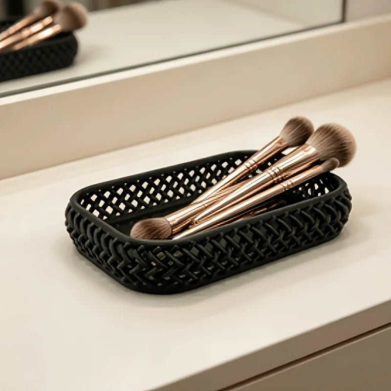 Trellis Woven Storage Tray