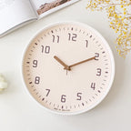 Harmon Silent Wall Clock with Minimalist Dial
