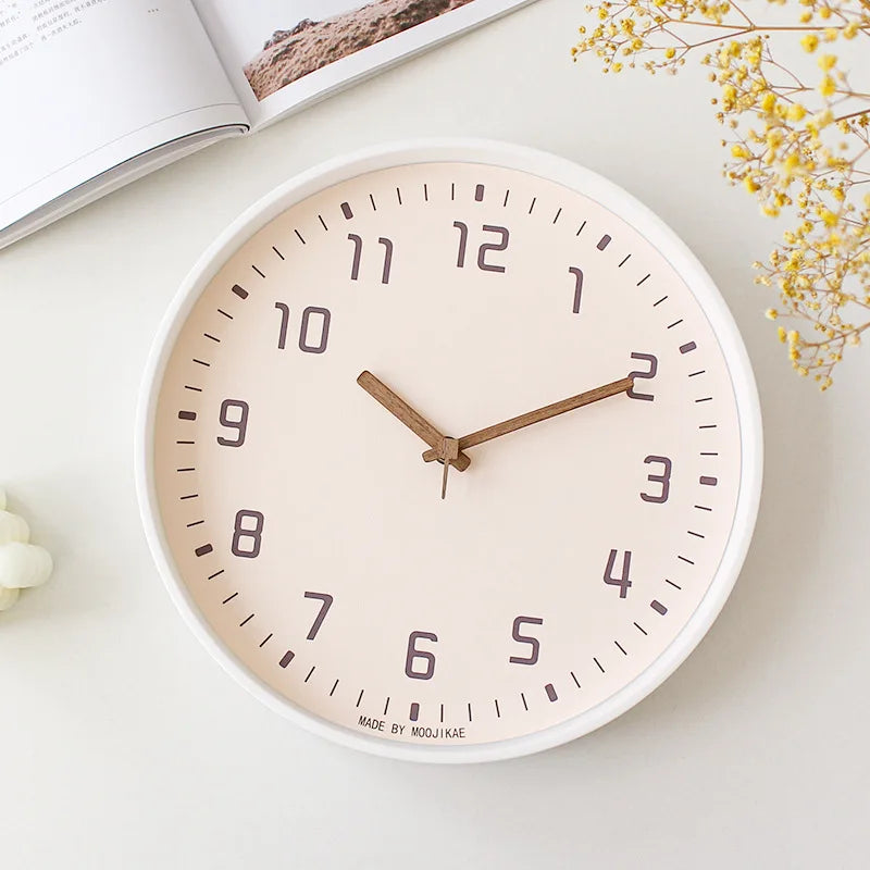Harmon Silent Wall Clock with Minimalist Dial