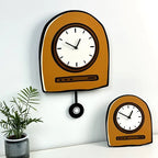 Cartoon Pendulum Wall Clock