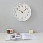 Harmon Silent Wall Clock with Minimalist Dial