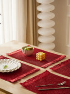 Roslin Woven Fringe Placemats