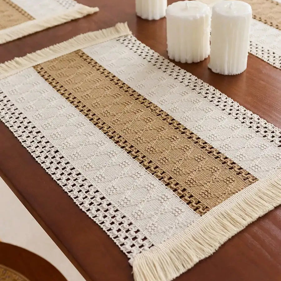 Weston Woven Stripe Placemats