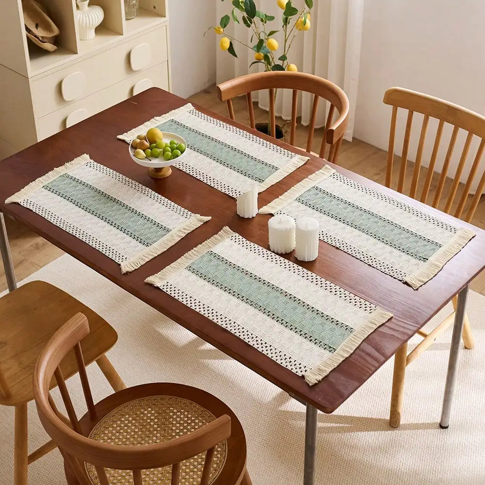 Weston Woven Stripe Placemats