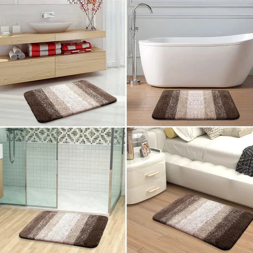 Plush Absorbent Bath Mat
