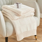 Huxley Chunky Knit Throw Blanket
