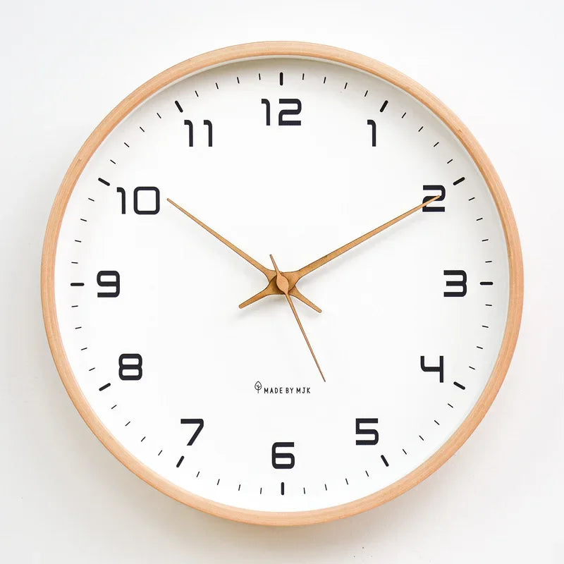 Larsson Silent Wooden Wall Clock