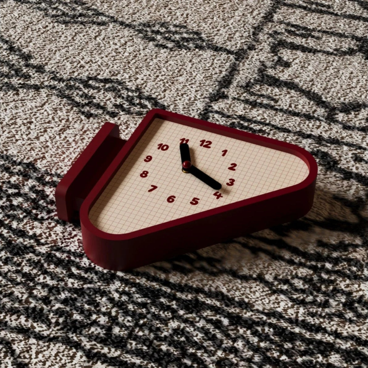 Montrose Triangular Corner Wall Clock