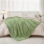 Marina Textured Plush Throw Blanket