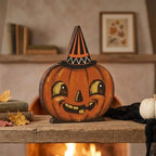 Harvest Halloween Wood Tabletop Signs (Set of 5)
