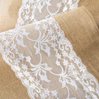 Kestrel Jute Lace Table Runner