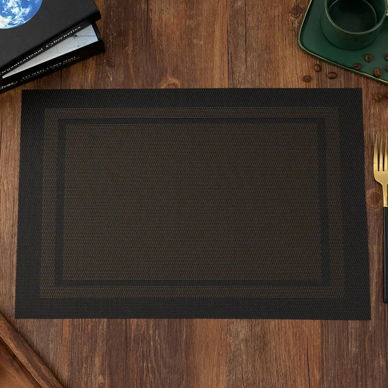 Harmon Woven Vinyl Dining Placemats