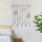 Paloma Macrame Boho Hanging Wall Photo Display