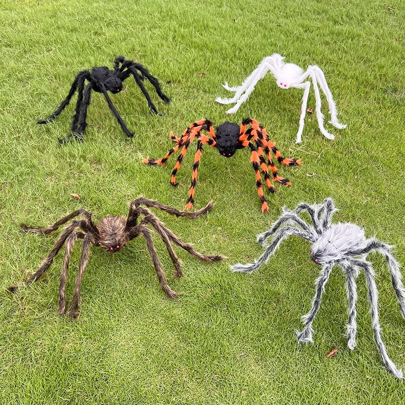 Arachna Giant Plush Spider Outdoor Decoration