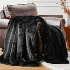 Morino Luxury Faux Fur Throw Blanket