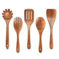 Thornwood Natural Teak Wooden Cooking Utensil Set