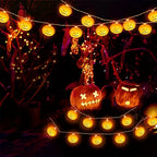 Halloween Pumpkin String Lights