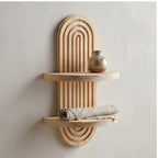 single layer wooden frame styled in a warm home setting - 3