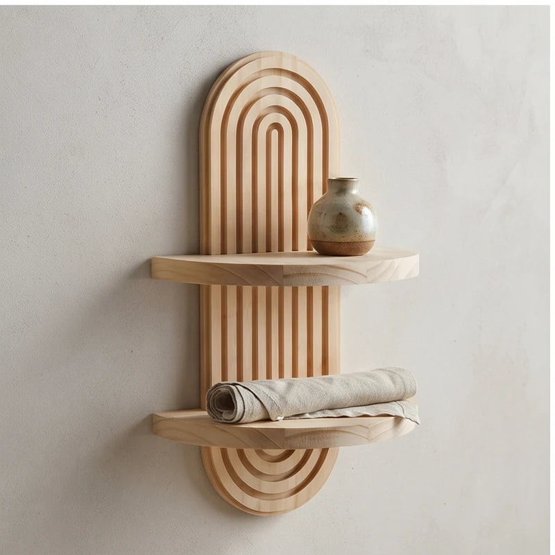 single layer wooden frame styled in a warm home setting - 3