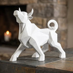 Head Up Valdez Resin Bull Sculpture lifestyle photo - 4