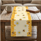 BE linen home accent styled in a warm home setting - 2