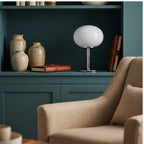 Ivory lamp styled in a warm home setting - 3