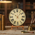 Ashwood Roman Numeral Wall Clock