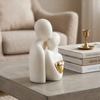 White Ceramic Couple Figurines lifestyle photo - 3