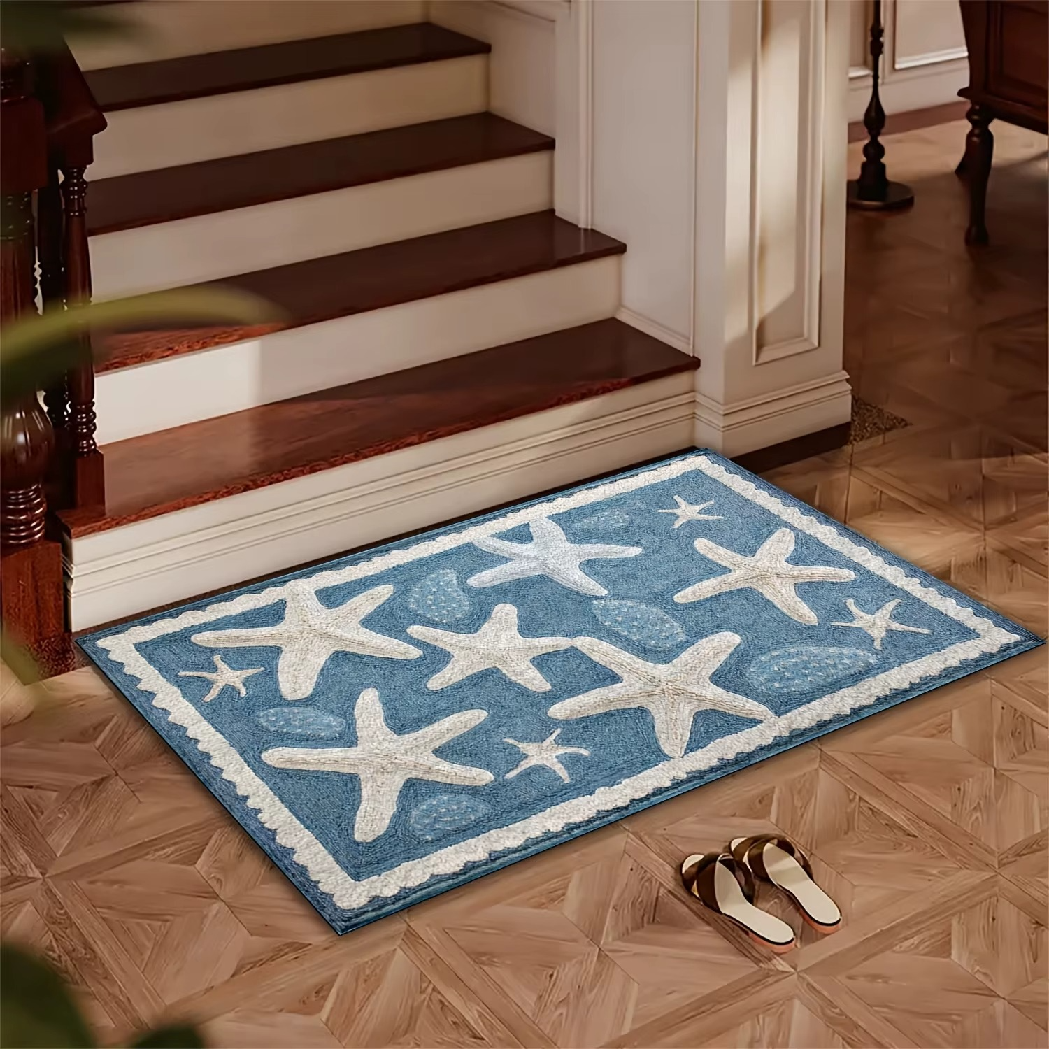Coastal Starfish Floor Mat