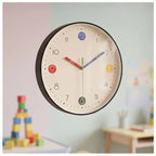 a clock styled in a warm home setting - 2