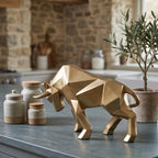 Head Down Valdez Resin Bull Sculpture lifestyle photo - 2