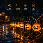 Halloween Pumpkin String Lights