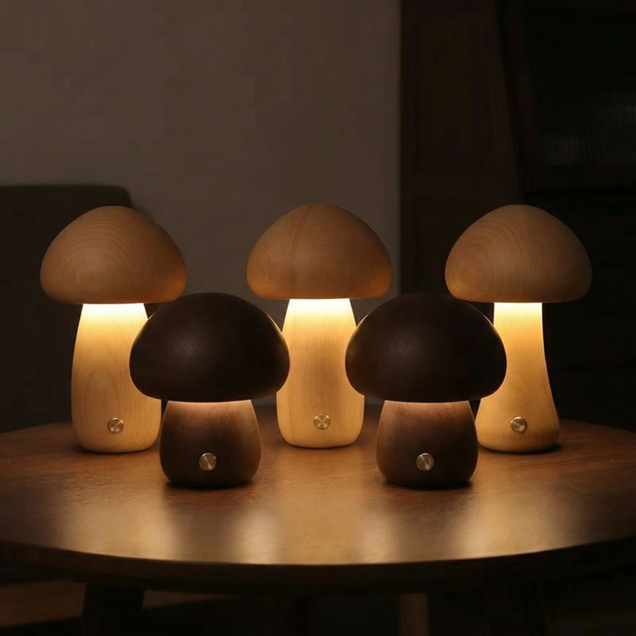 Mushroom Glow Table Lamp
