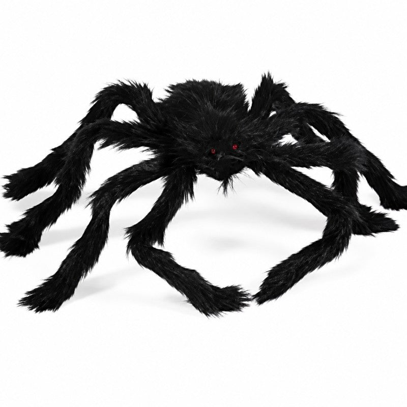Giant Plush Spider Halloween Decoration