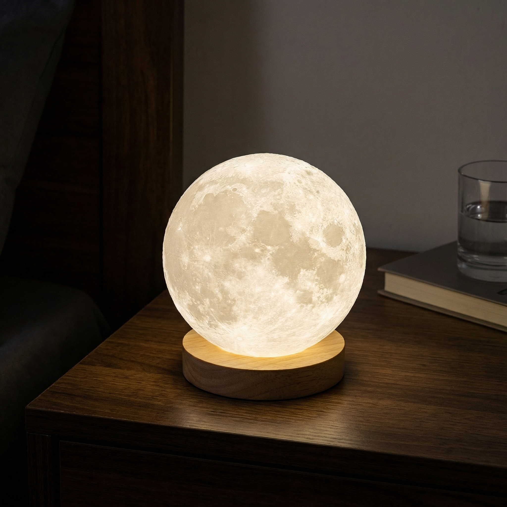 Luna Glow Moon Table Lamp
