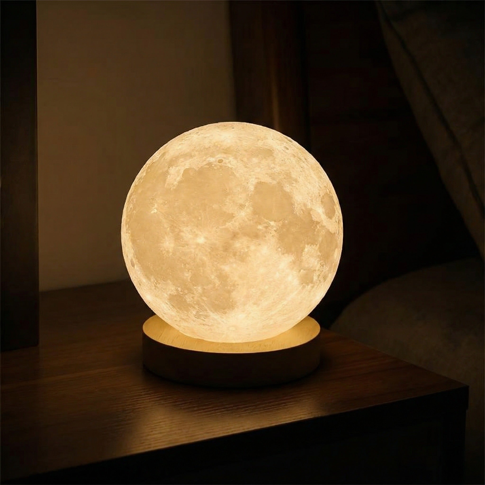Luna Glow Moon Table Lamp