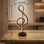 Music Note Table Lamp