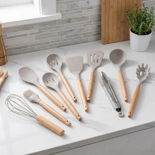12-Piece Silicone Kitchen Utensil Set