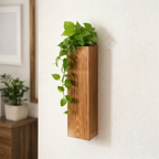 Caspian Wood Wall Farmhouse Planters